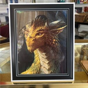 Framed Dragon Art Print